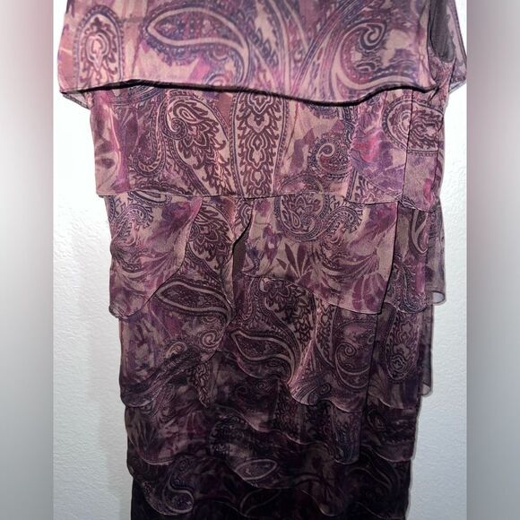 NWOT KATHY ROBERTS DRESS SIZE 8 EXCELLENT CONDITION - Picture 5 of 7